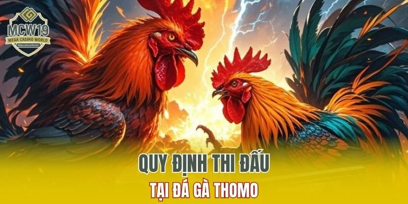 Phân Tích Đá Gà Thomo Tại MCW19 Tăng Tỷ Lệ Thắng Cao 4 Quy định thi đấu tại đá gà Thomo